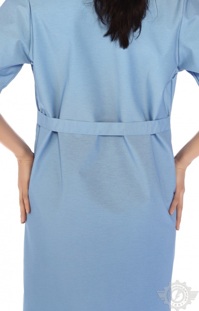 61746 Халат "Радуга" короткий рукав  Одежда для обслуживающего персонала  размер 48 Спецодежда  - Вид №6