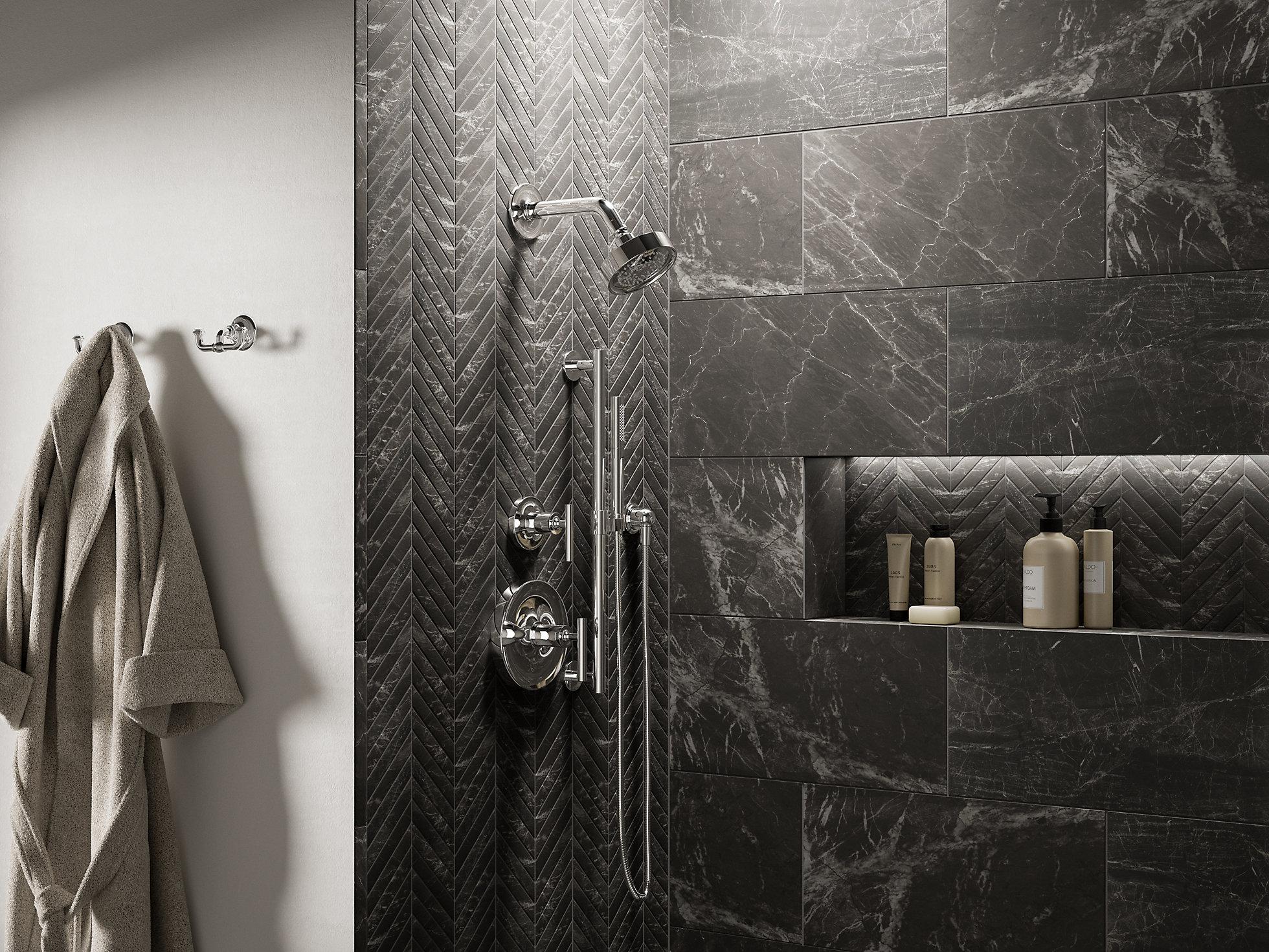 KOHLER Двойной крючок для одежды Artifacts K-72572-BN  - Вид №2