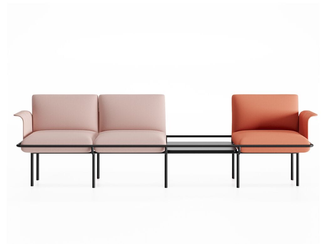 4-местный модульный тканевый диван Infiniti Sys ARCH-00127105 - Вид №1