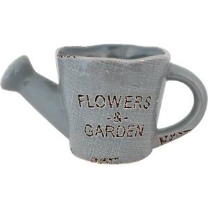 Кашпо-кактусник 10.5x10x17 см v0.42 л керамика серый