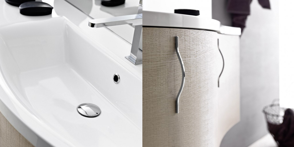 Комплект мебели для ванной Sky 102 Arbi Sky Seghettato Collection SKY102 - Вид №1