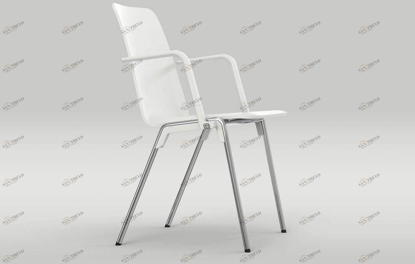 Brunner Штабелируемый конференц-стул HPL с подлокотниками Hero sun-id-1500112