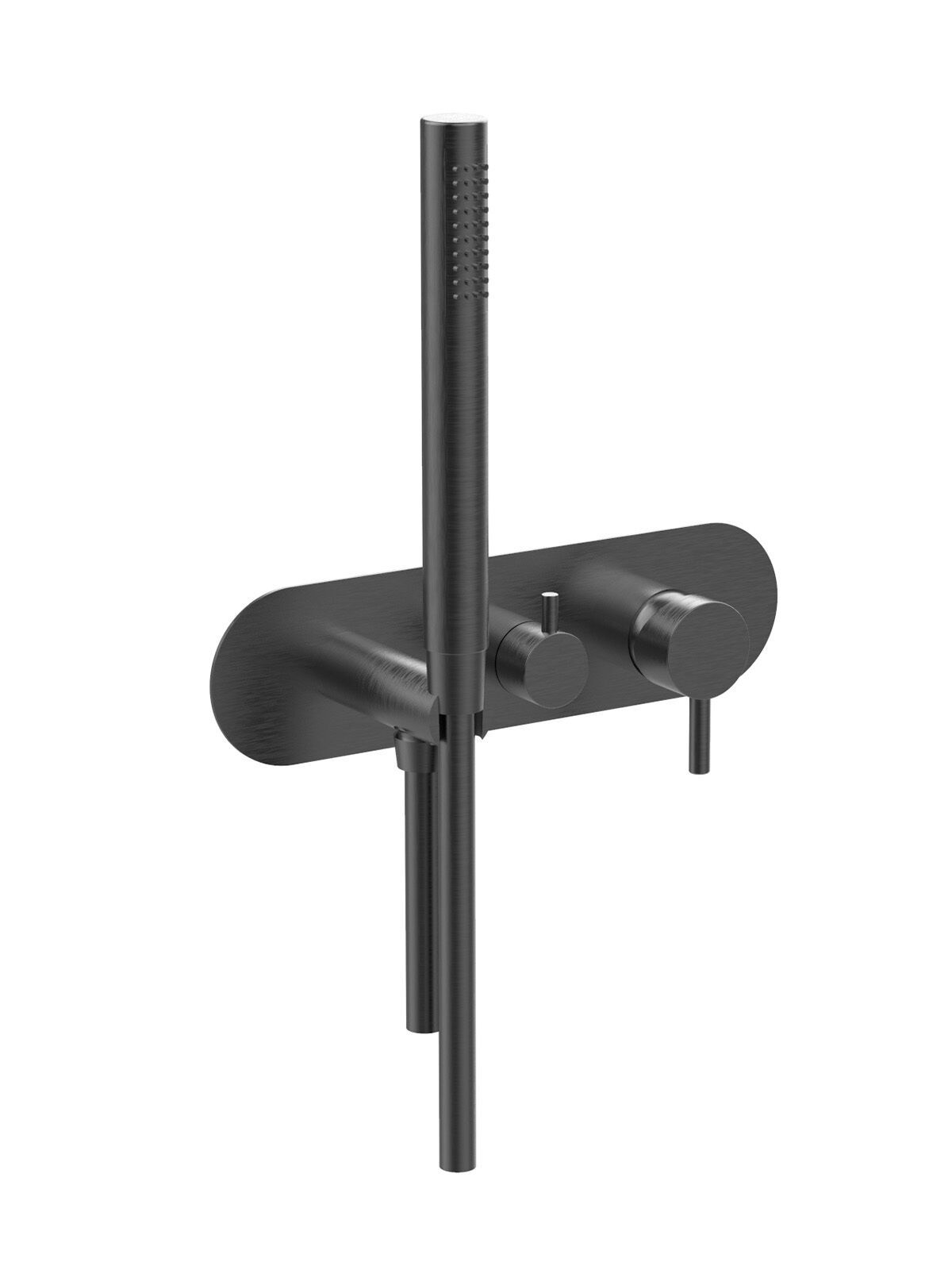 3 отверстия утопленный однорычажный смеситель для душа Rubinetterie Frattini Pepe XL ARCH-00143936 - Вид №18