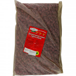 82259316 Каменная крошка декоративная 20 кг 10-20 мм цвет малиновый