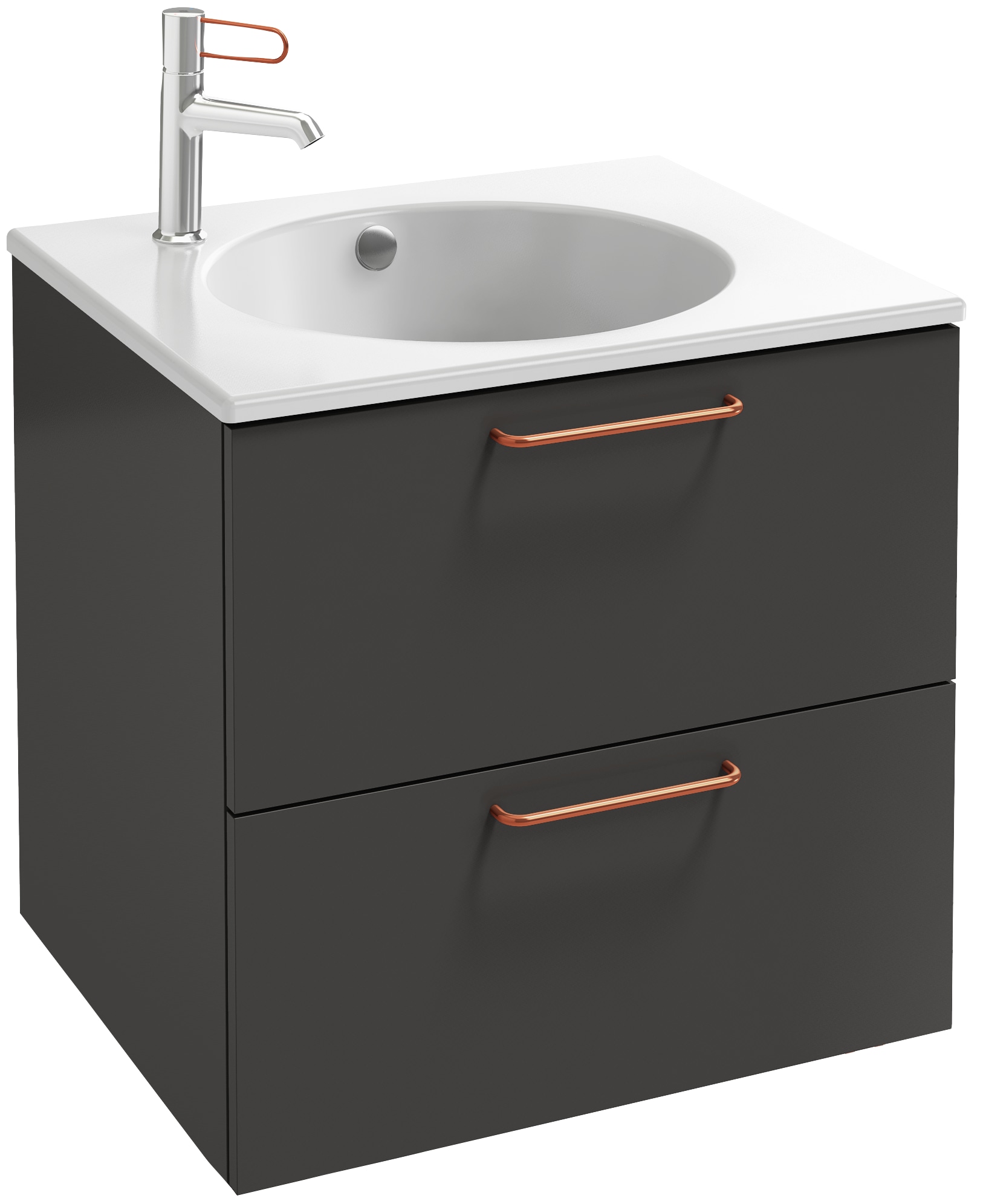 EB2520-R7-N18 Тумба под столешницу 60 см, 2 ящика, бронзовая ручка JACOB DELAFON ODÉON RIVE GAUCHE ODEON RIVE GAUCHE