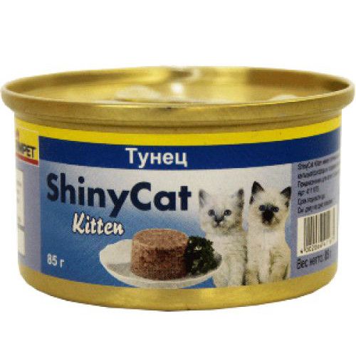 ПР0030881 Корм для котят GimPet Shiny Cat, Цыпленок конс.70г GIMBORN 