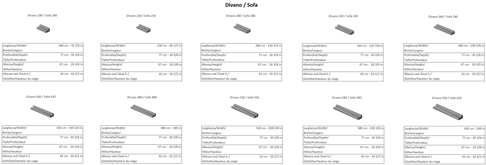 La Cividina Модульный диван на контракт Osaka sun-id-1511888 - Вид №9