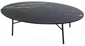 TrabA' Овальный мраморный журнальный столик