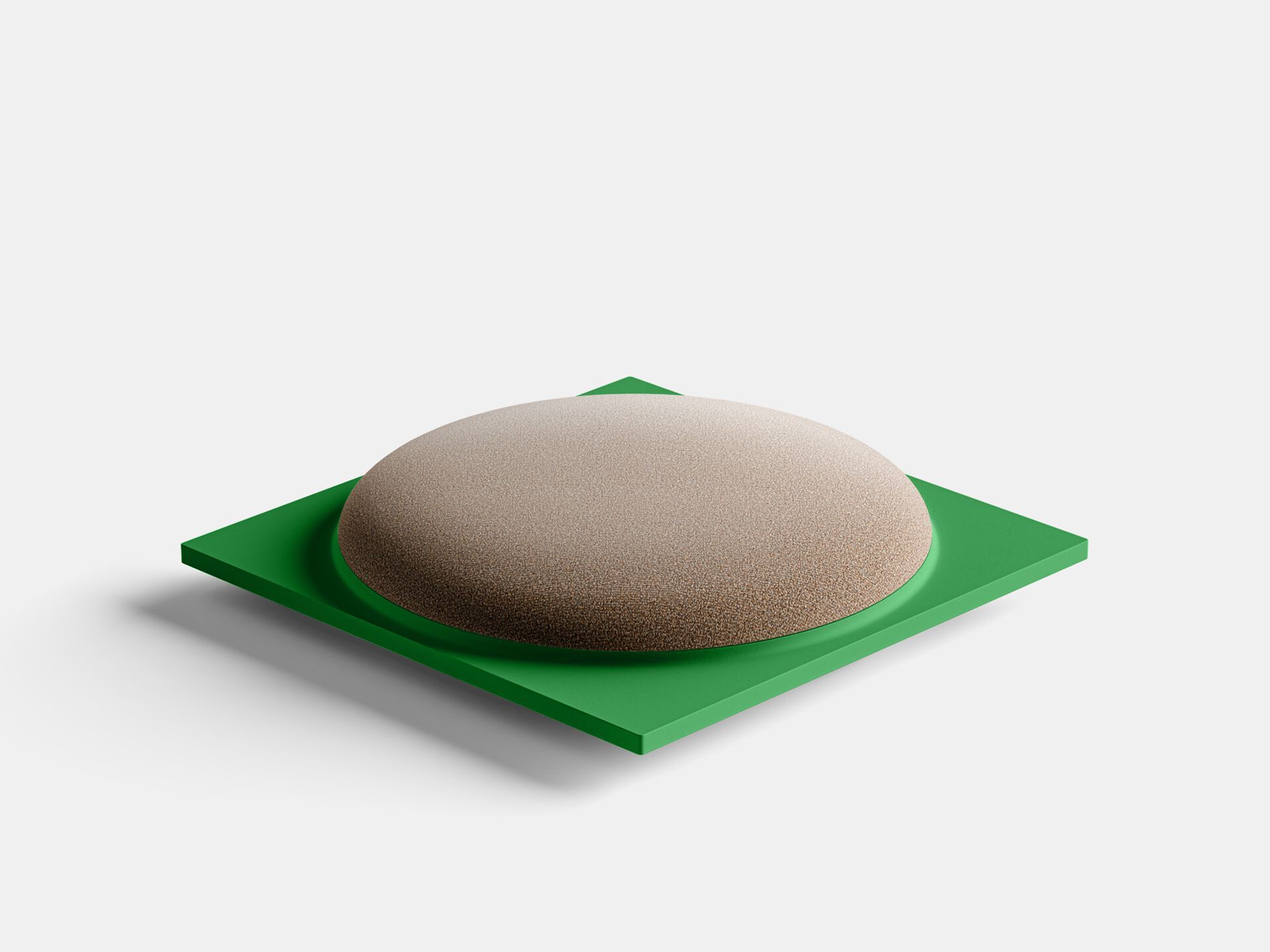 Бетонный квадратный пуф PULKRA купол ARCH-00069173 - Вид №34