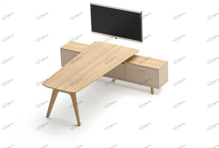 Bralco Стол для переговоров из дуба Rail sun-id-1509773