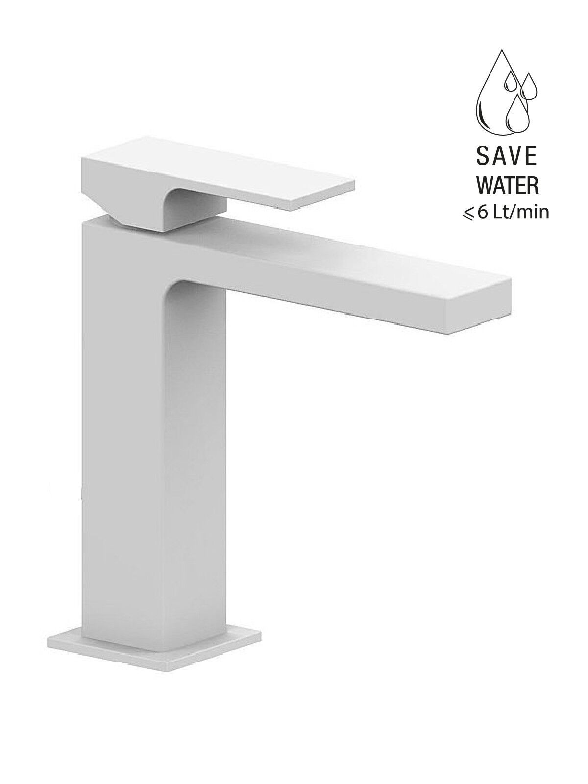 Однорычажный смеситель для раковины без слива Rubinetterie Frattini Vita Due ARCH-00022389 - Вид №17