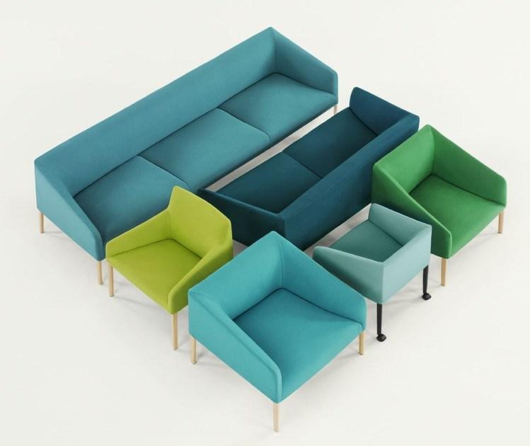 arper Мягкое кресло на колесиках Saari sun-id-1385348 - Вид №2