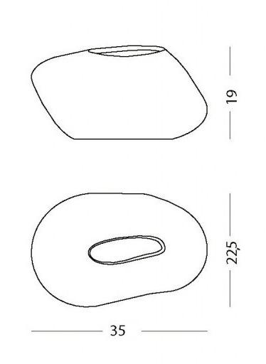 PIMAR Каменная ваза Лечче  47a, 47b, 47c  - Вид №6