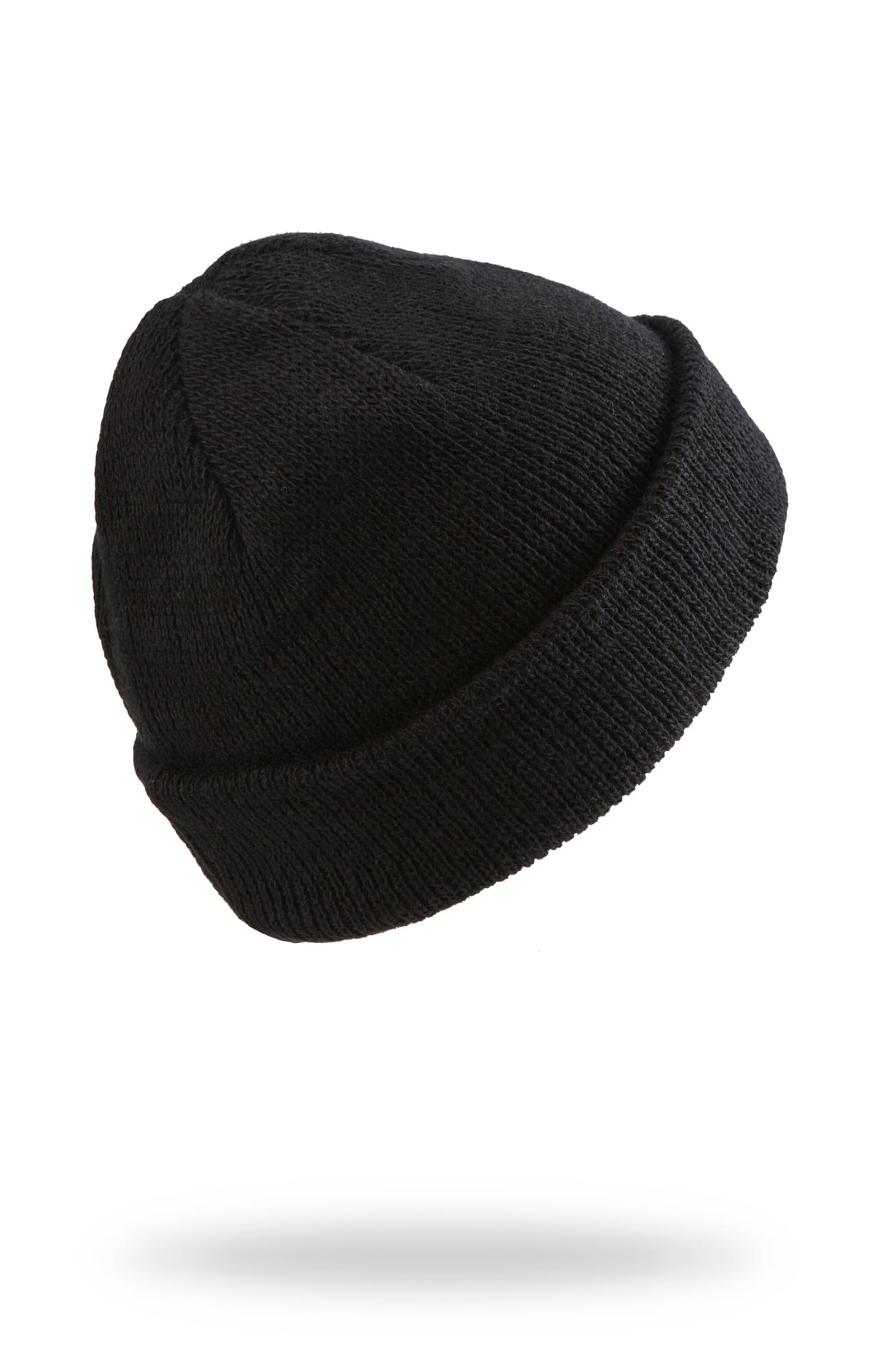 59190 Шапка вязаная трикотажная черная  Головные уборы  размер Спецодежда  - Вид №1