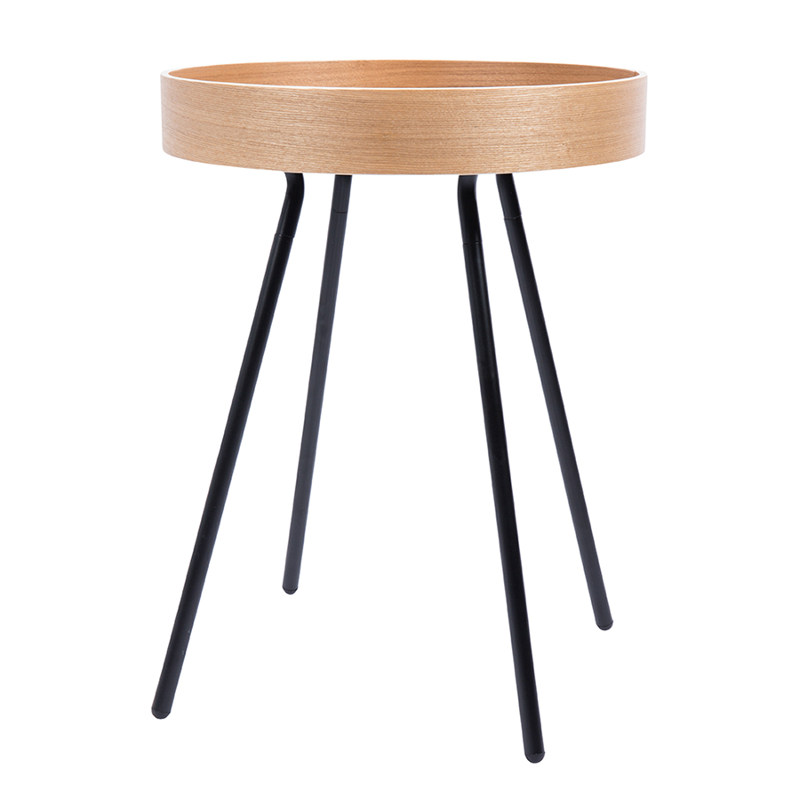 Стол журнальный высокий Oak Tray Zuiver 2300003 - Вид №1