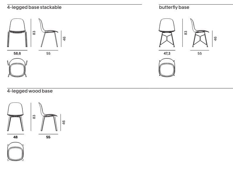 Деревянный стул MDF Italia PRESS ARCH-00006244 - Вид №8