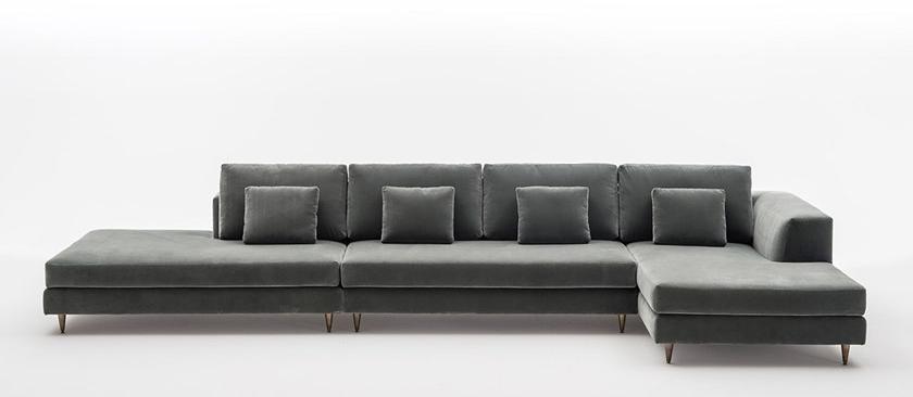 OAK Модульный тканевый диван с шезлонгом Milano collection Sc5080 - Вид №1