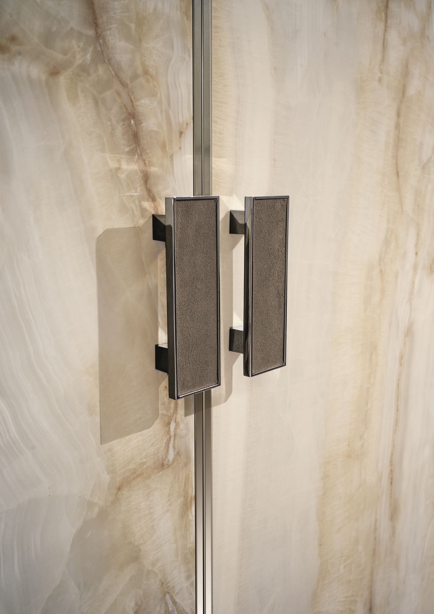 Глазурованная дверь из керамогранита Longhi Aluminiun Chic-Doors ARCH-00105715 - Вид №5