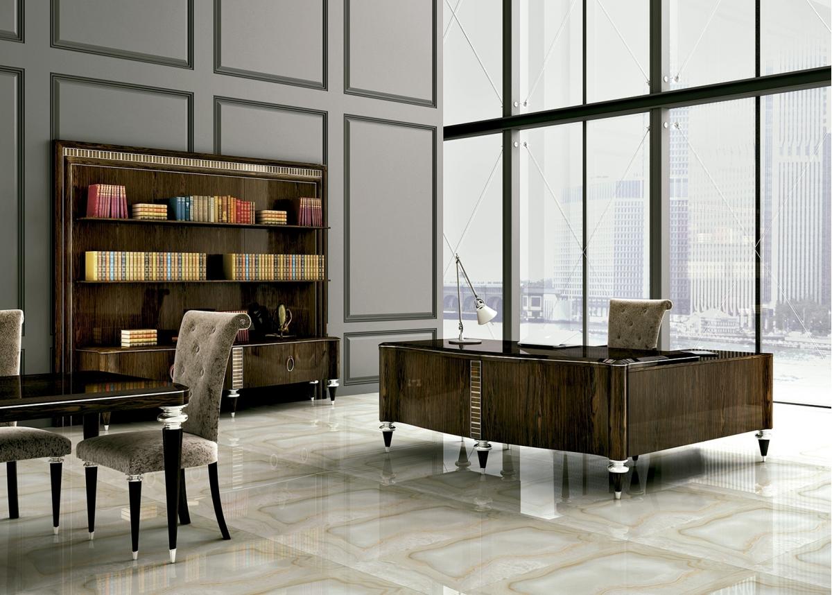 106359 Письменный стол 21204 210x192 см шпон Llass Agora Santreyd