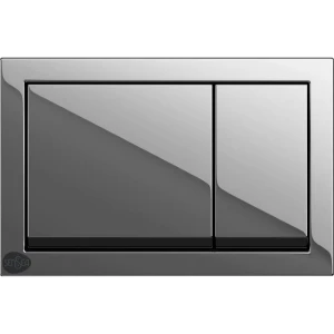 Кнопка двойного смыва Sensea Dana цвет хром глянцевый