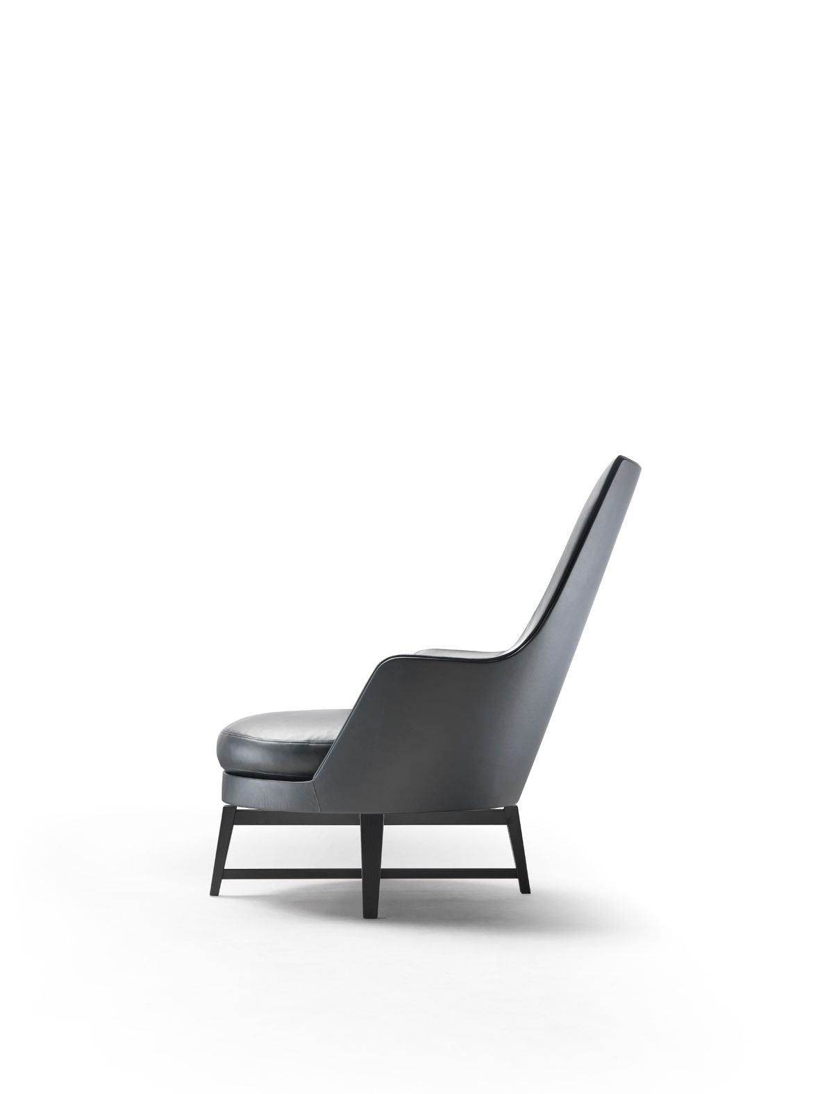 Кожаное кресло bergère с подлокотниками Flexform Guscioalto ARCH-00096250 - Вид №2