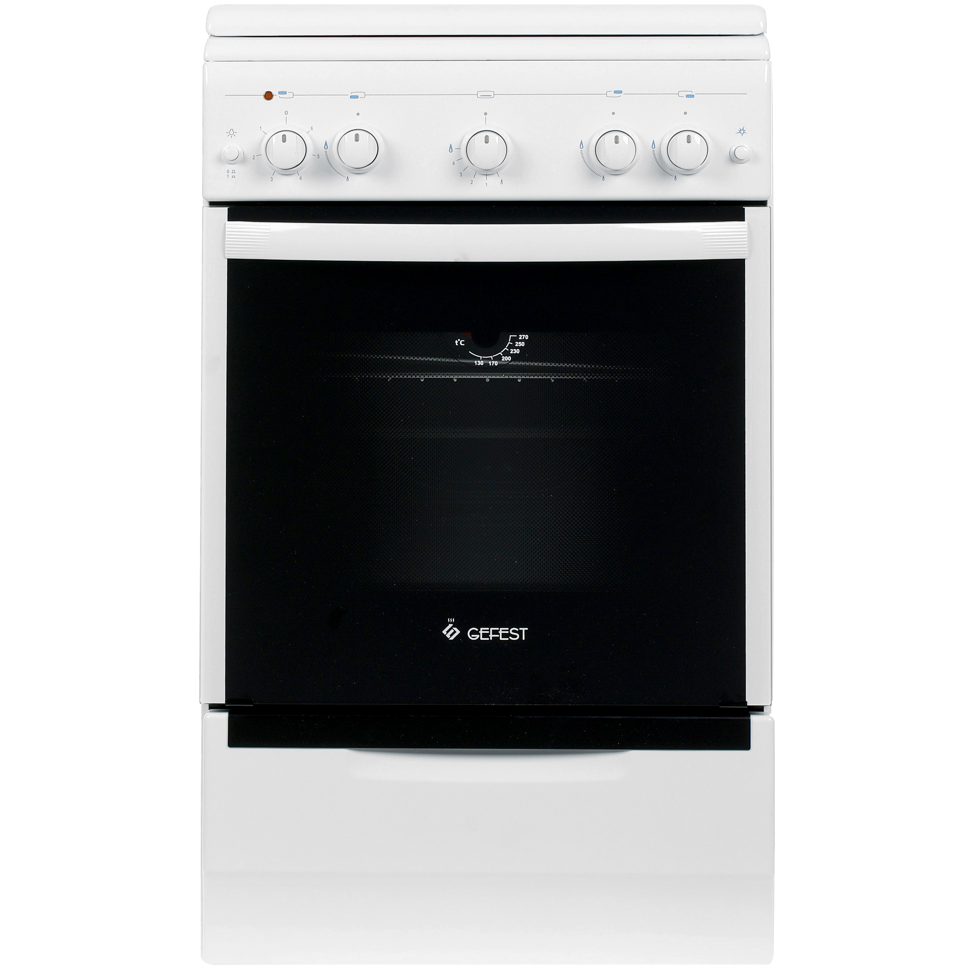1089364 Комбинированная плита Gefest 5110-01 белый STDN-0016489