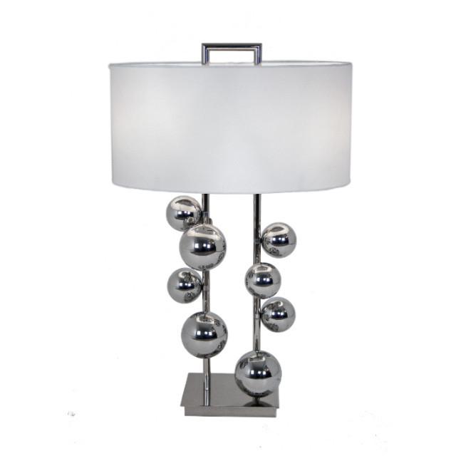 Настольная лампа Aero от RVAstley 5385 RVASTLEY ИНТЕРЬЕРНЫЕ 061773 Белый;хром  - Вид №1