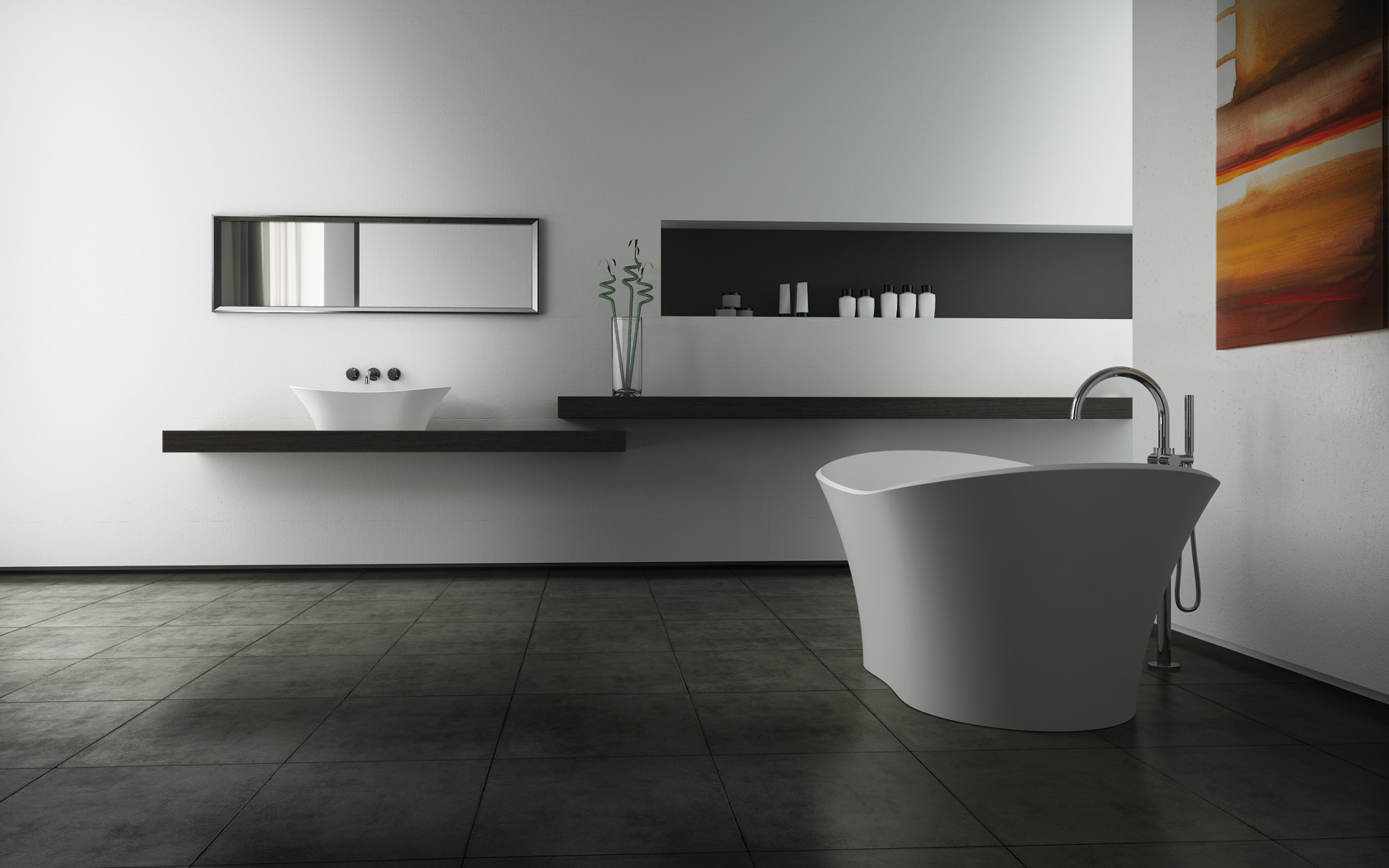 Ванна напольная Infinito 9450-136A Jacuzzi 9450136A - Вид №1