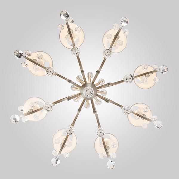 Подвесная люстра Eurosvet 12075/8 белый Strotskis EUROSVET ДИЗАЙНЕРСКИЕ 184727 Белый  - Вид №2