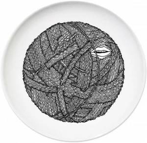 Kiasmo Керамическая тарелка Filature Kfila1
