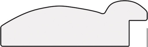 BY 7127 Зеркало в багетной раме - серебряный бамбук 73 mm EVOFORM Octagon - Вид №4