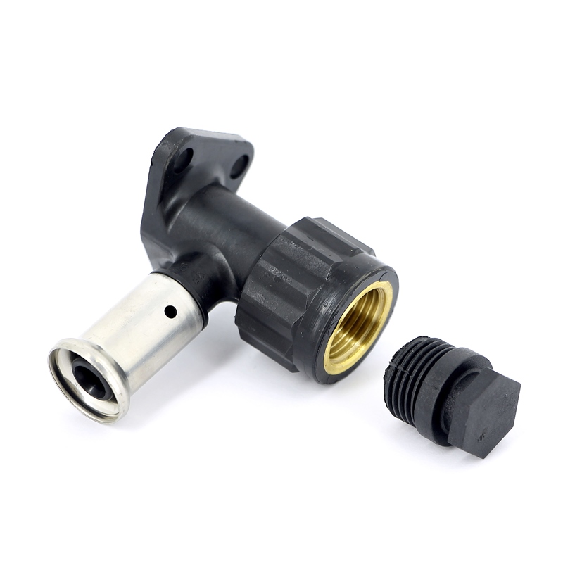 Водорозетка пресс-В PVDF с заглушкой HENCO 16x1/2" 2PK1604BP - Вид №1