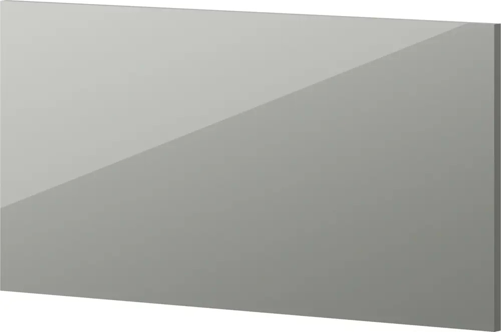 Фасад кухонный DELINIA ID Аша грей 59.7×25.3 см - глянцевый и практичный 85036545