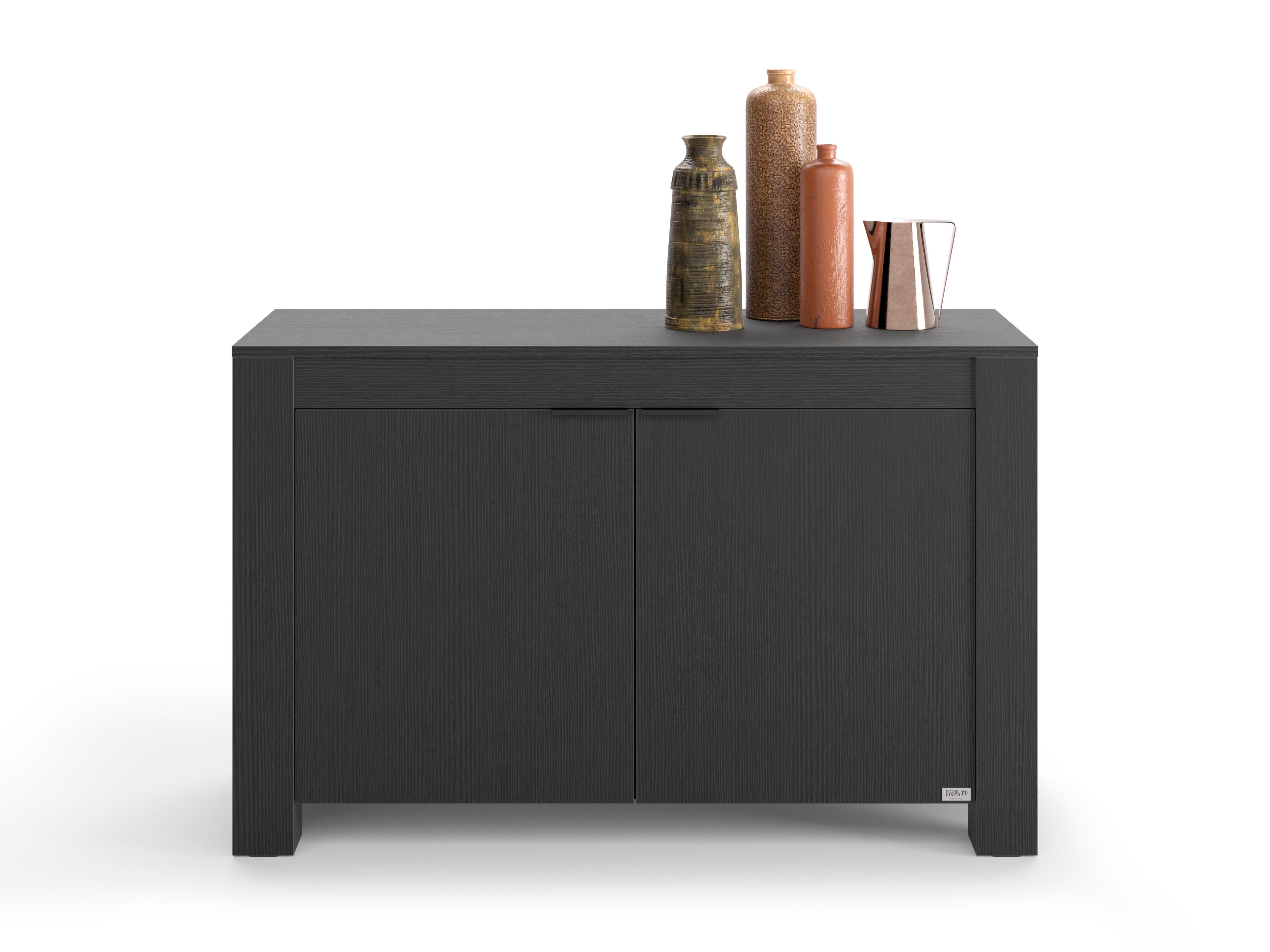 Шкаф из черного ясеня с распашными дверцами Mobili Fiver Rachele ARCH-00104410