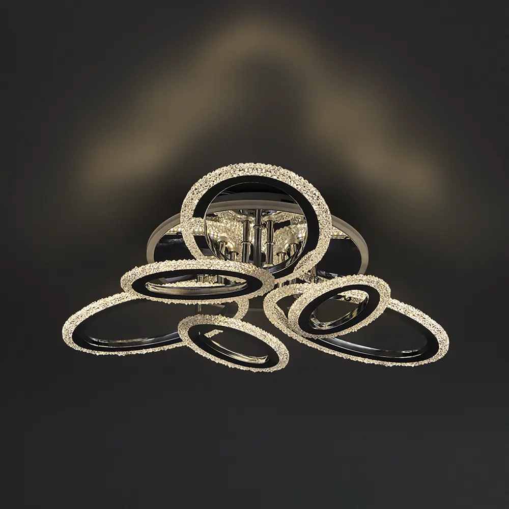 Люстра потолочная Jlight Lou 5644/150C LED цвет хром 84315609 STLM-2124141  - Вид №5