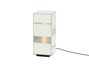 Зеркальная стеклянная светодиодная настольная лампа