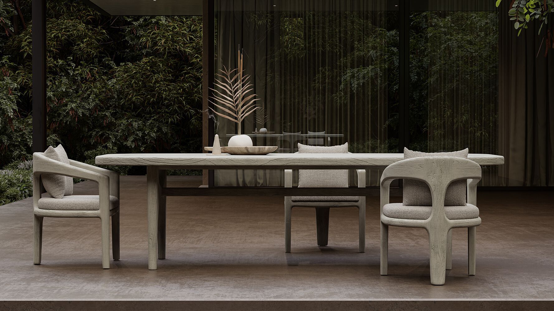 ТИК овальный садовый стол SNOC Кит ARCH-00028448 - Вид №4