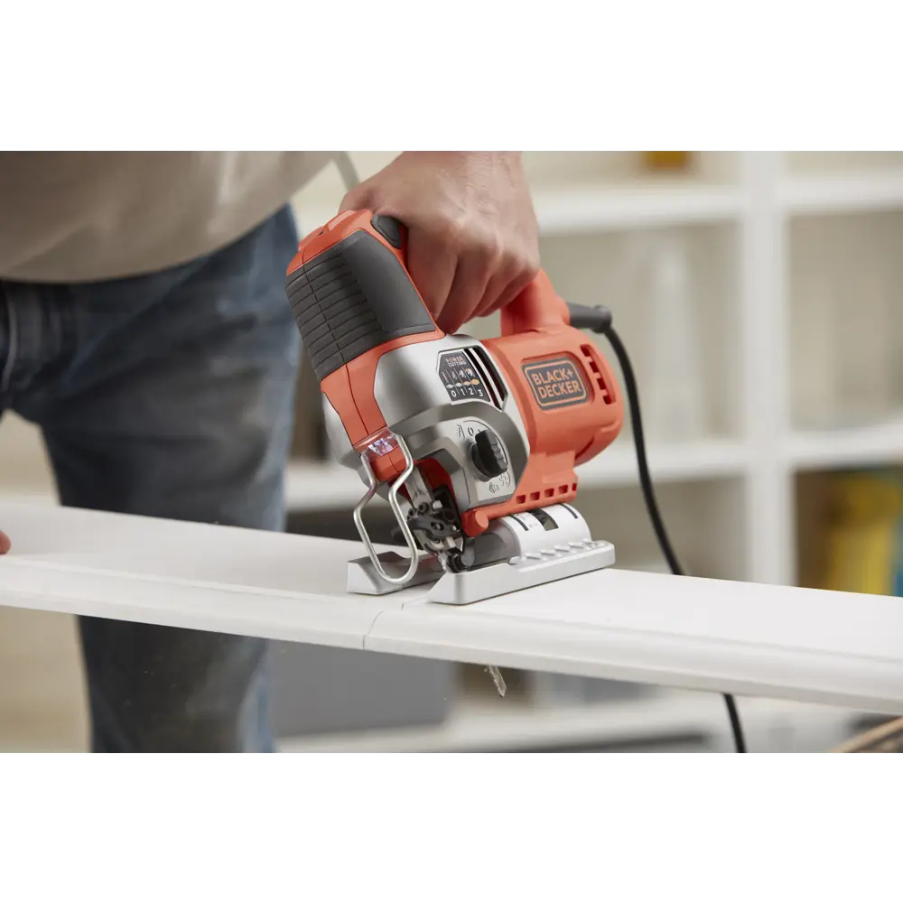 Лобзик Black&Decker BES610, 650 Вт BLACK + DECKER STLM-2158503 - Вид №7