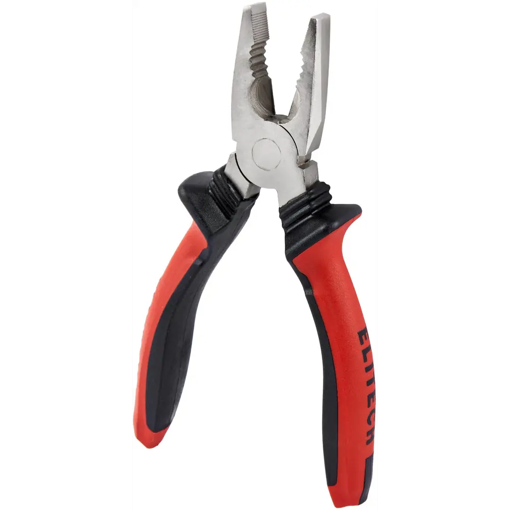 Плоскогубцы Elitech 180 мм для электромонтажных и слесарных работ 89407165 STLM-1572988 - Вид №2