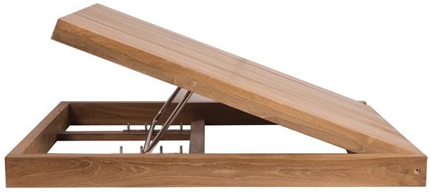 Il Giardino di Legno Садовая кушетка из тикового дерева Cinéma d'été Cine0538 + cine0543 - Вид №2