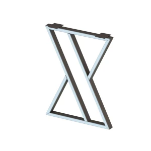 Подстолье для обеденного и письменного стола Лофт 71 см металл цвет белый