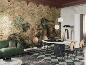 Inkiostro Bianco Обои сусальное золото Goldenwall 2020 Inkcmit2001,2