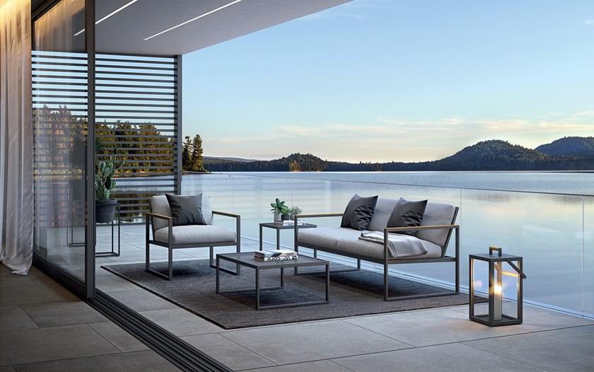 Atmosphera Фонарь из алюминия и стекла Alba Ab.ln - Вид №4