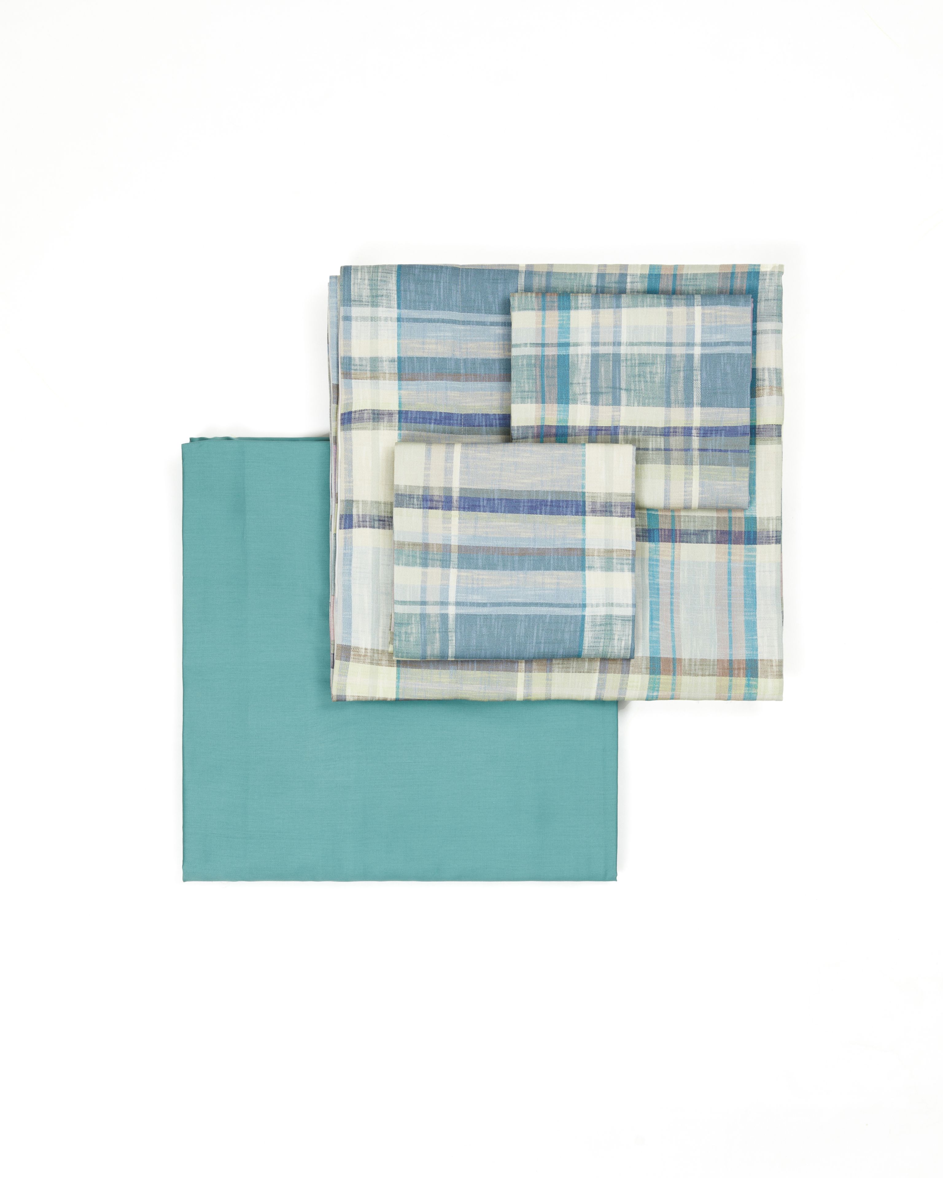 Соответствующая хлопковая клетчатая кровать Lanerossi MADRAS ARCH-00081410 - Вид №3