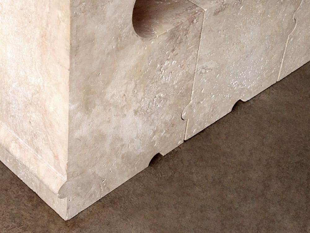 Прямоугольная консоль из натурального камня Kelly Wearstler Hume ARCH-00050381 - Вид №8