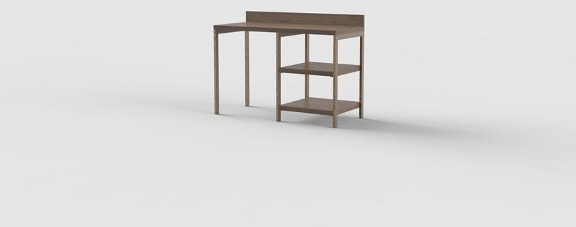 Mobilspazio Прямоугольный стол с полками для гостиниц Urban sun-id-1471606 - Вид №41