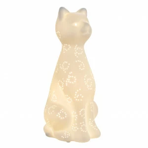 Настольная лампа Globo Chaita 22805 GLOBO ЖИВОТНЫЕ, КОШКА 110747 Белый