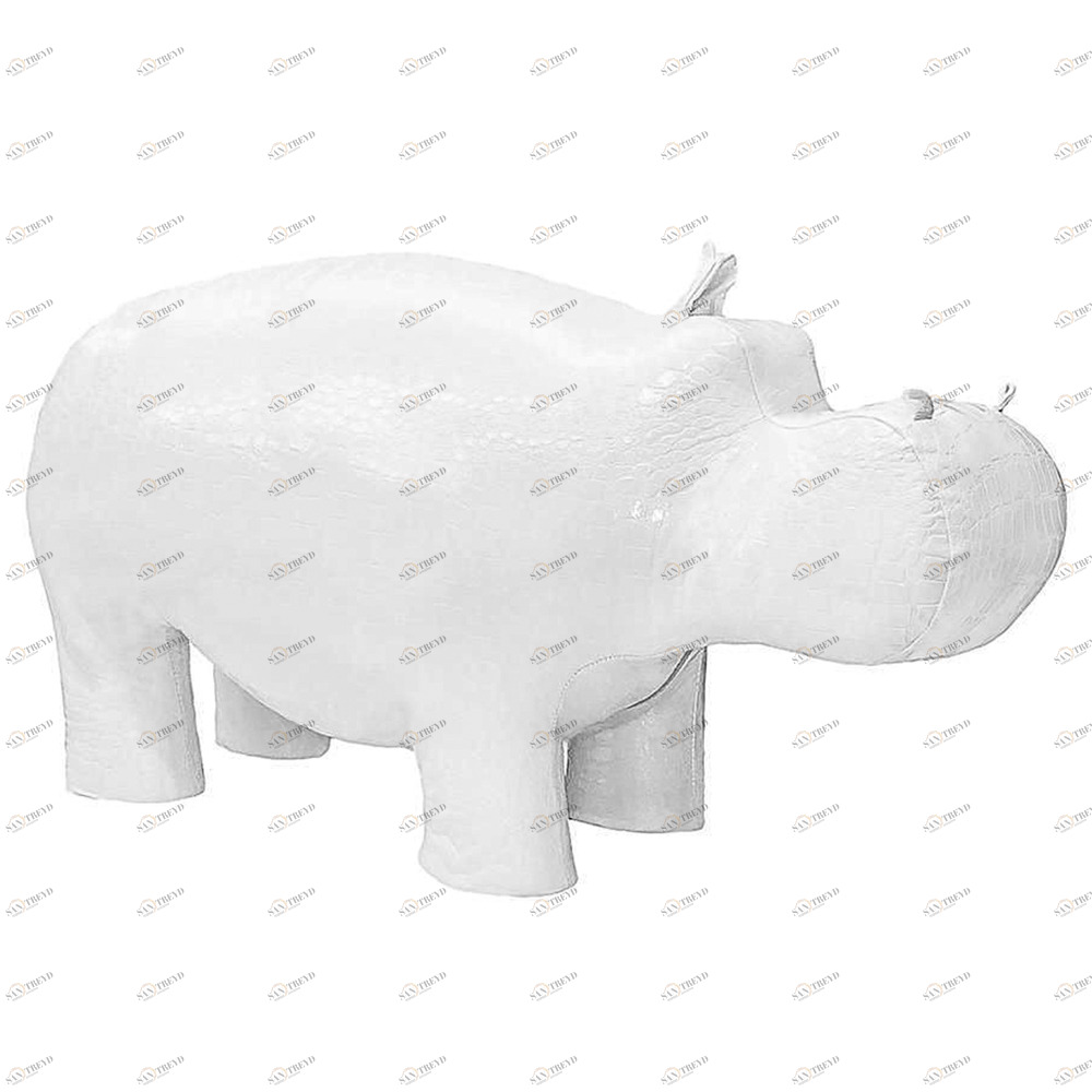 Пуфик детский белый "Бегемот", 97 см LESET  00-3833172 Белый Santreyd 