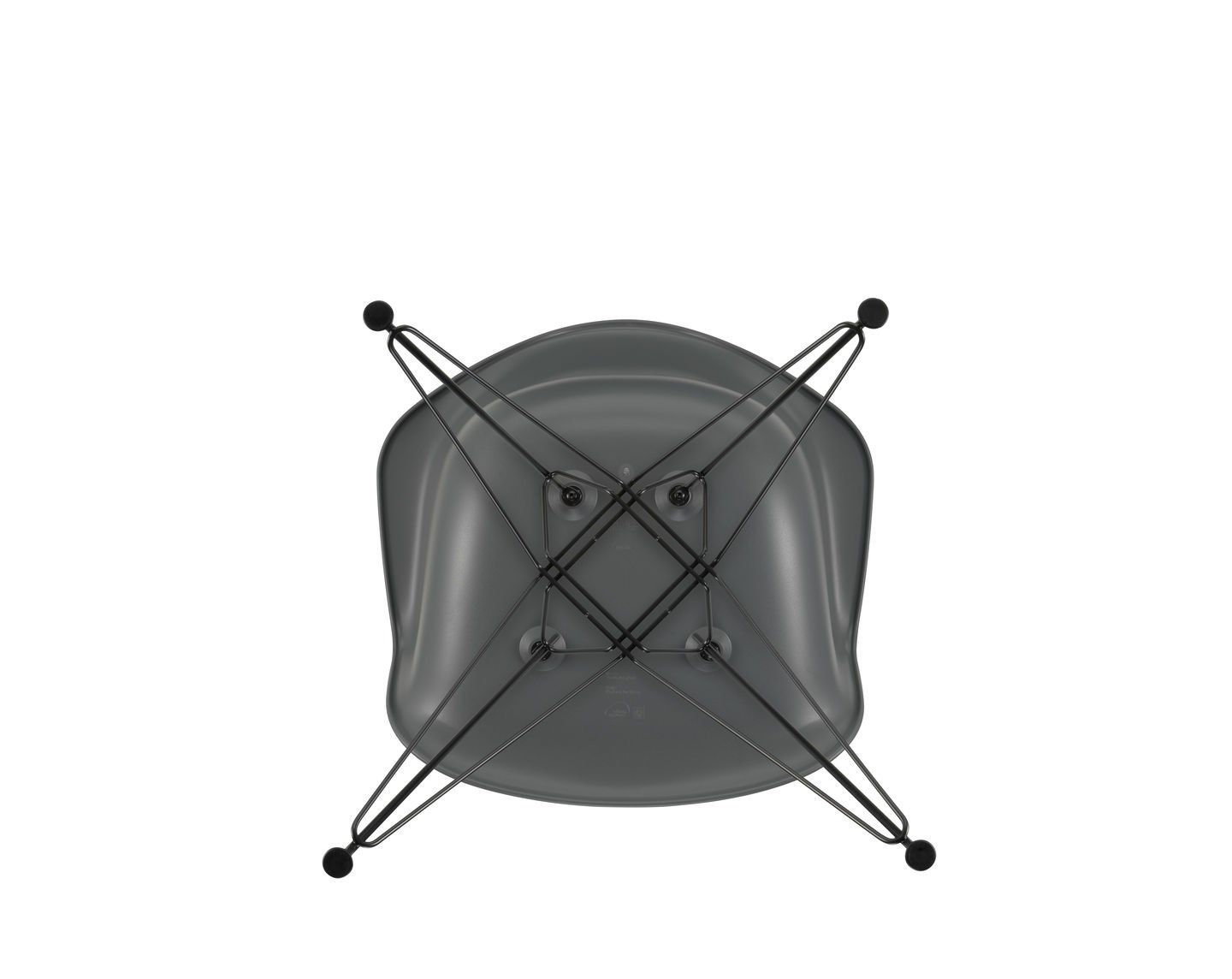 Полипропиленовый стул с подлокотниками VITRA Eames Plastic Chair ARCH-00122846 - Вид №130