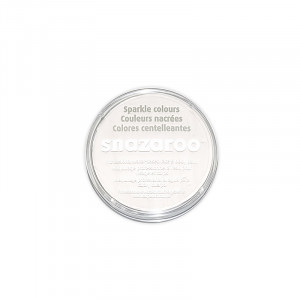 1118001 Краска для лица и тела №1 18 мл белый перламутр Snazaroo